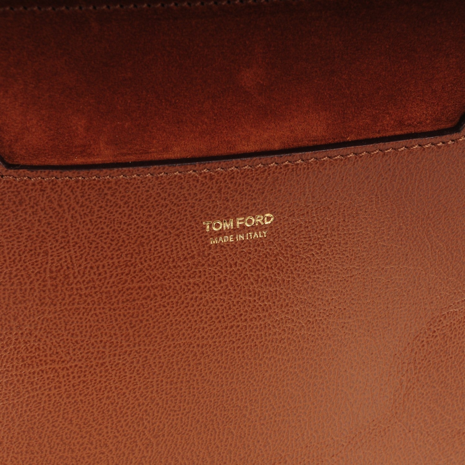 Tom Ford Suede Calfskin Medium Jennifer Crossbody Bag Caramel 5 of 7