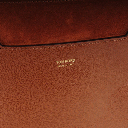 Tom Ford Suede Calfskin Medium Jennifer Crossbody Bag Caramel 5 of 7