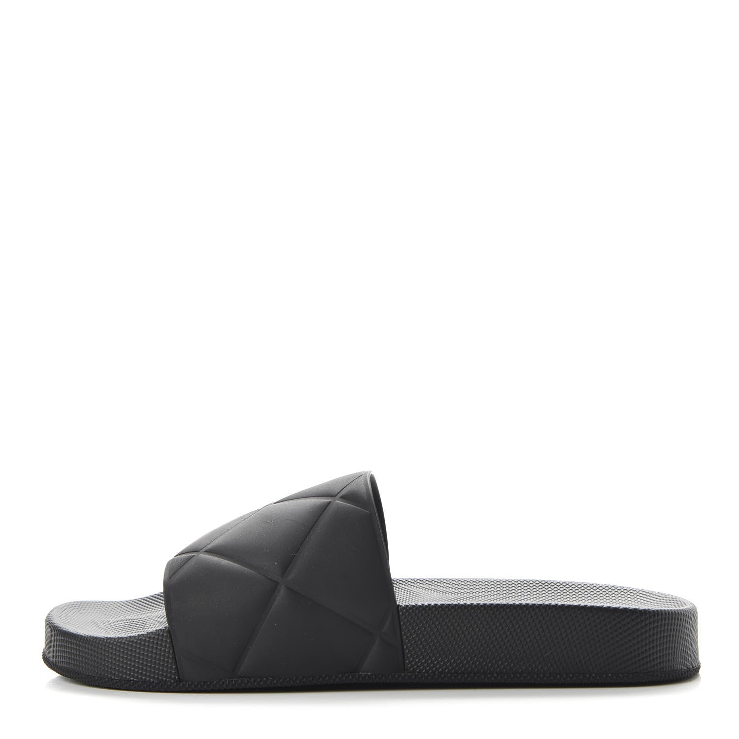 Bottega Veneta Rubber The Slider Sandals 39 Black 1 of 9