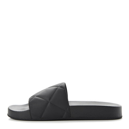 Bottega Veneta Rubber The Slider Sandals 39 Black 1 of 9