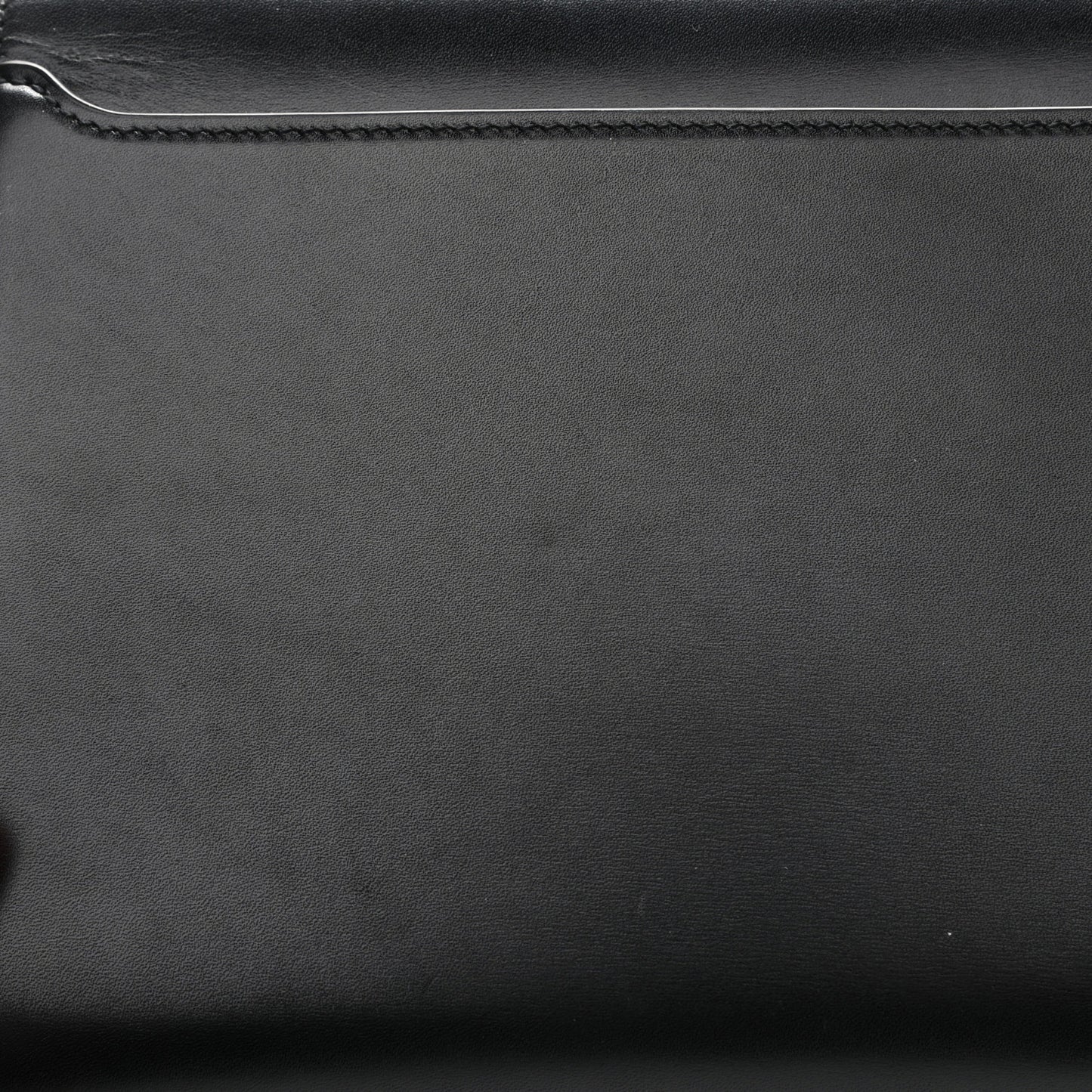 Smooth Calfskin Medium Classic Monogram Cassandra Top Handle Black Rouge Legion