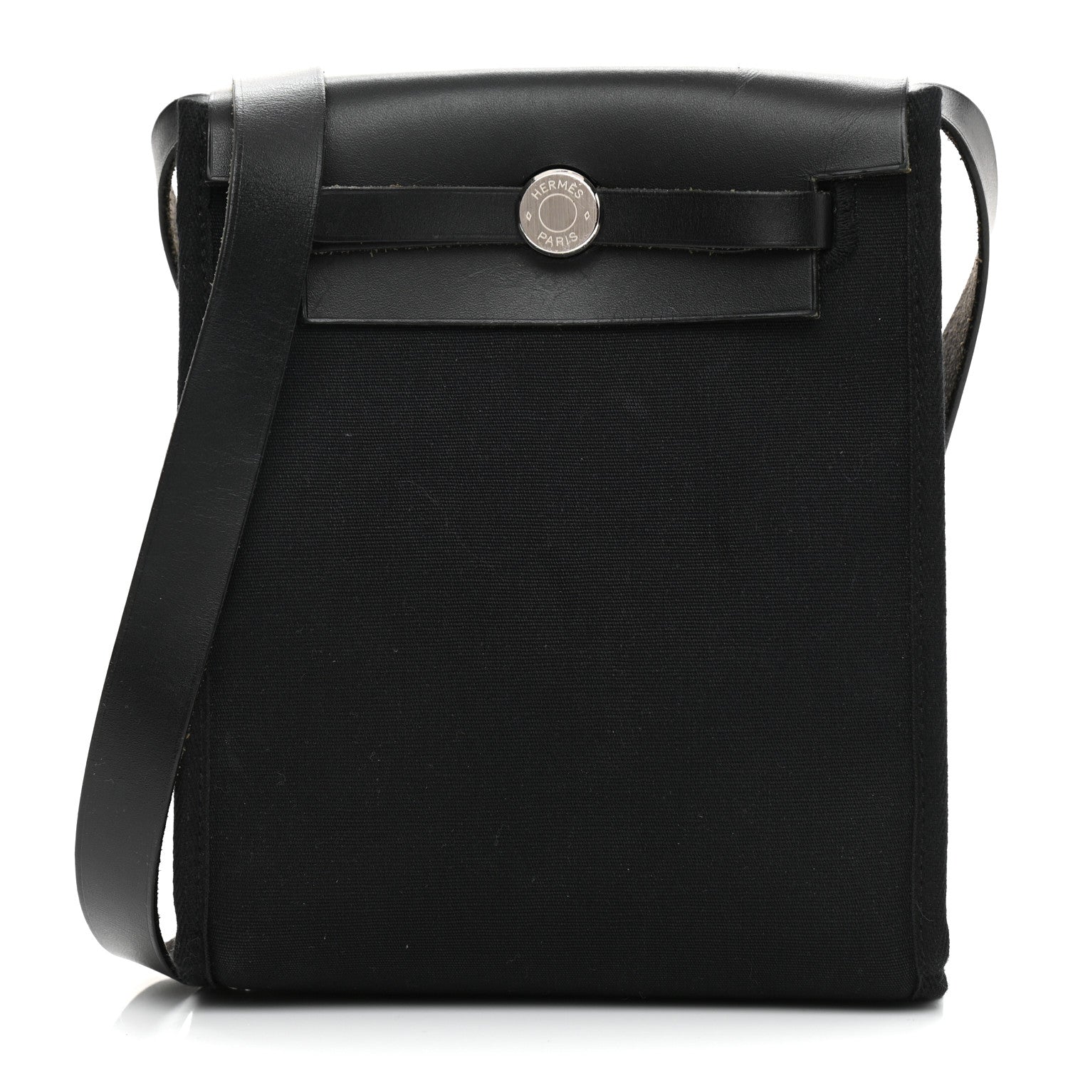 Hermes Toile Herbag TPM Natural Black 1 of 12