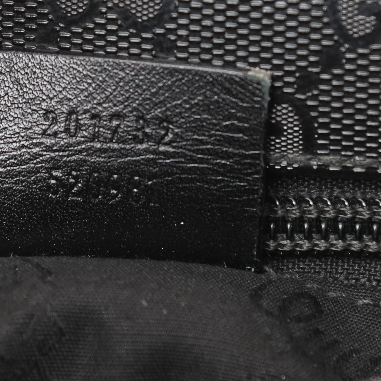 Imprime Monogram Medium Double Buckle Flap Messenger Bag Black