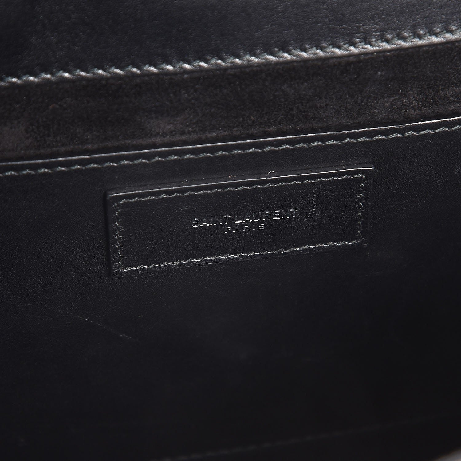 Saint Laurent Calfskin Studded Medium Betty Black 13 of 15