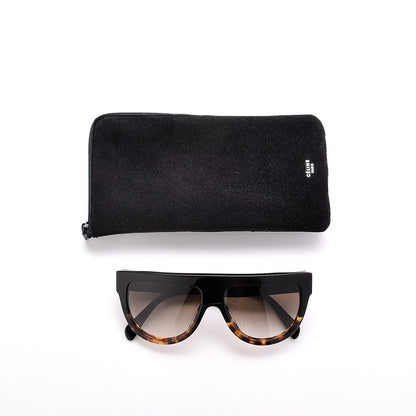 Celine Shadow Sunglasses CL 41026/S Black Havana 8 of 8