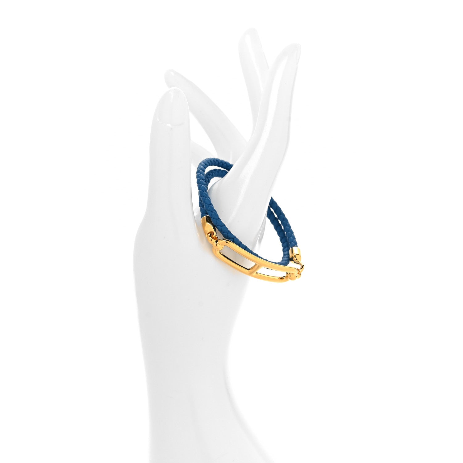 Hermes Swift Roulis Double Tour Bracelet T2 Mykonos 2 of 4