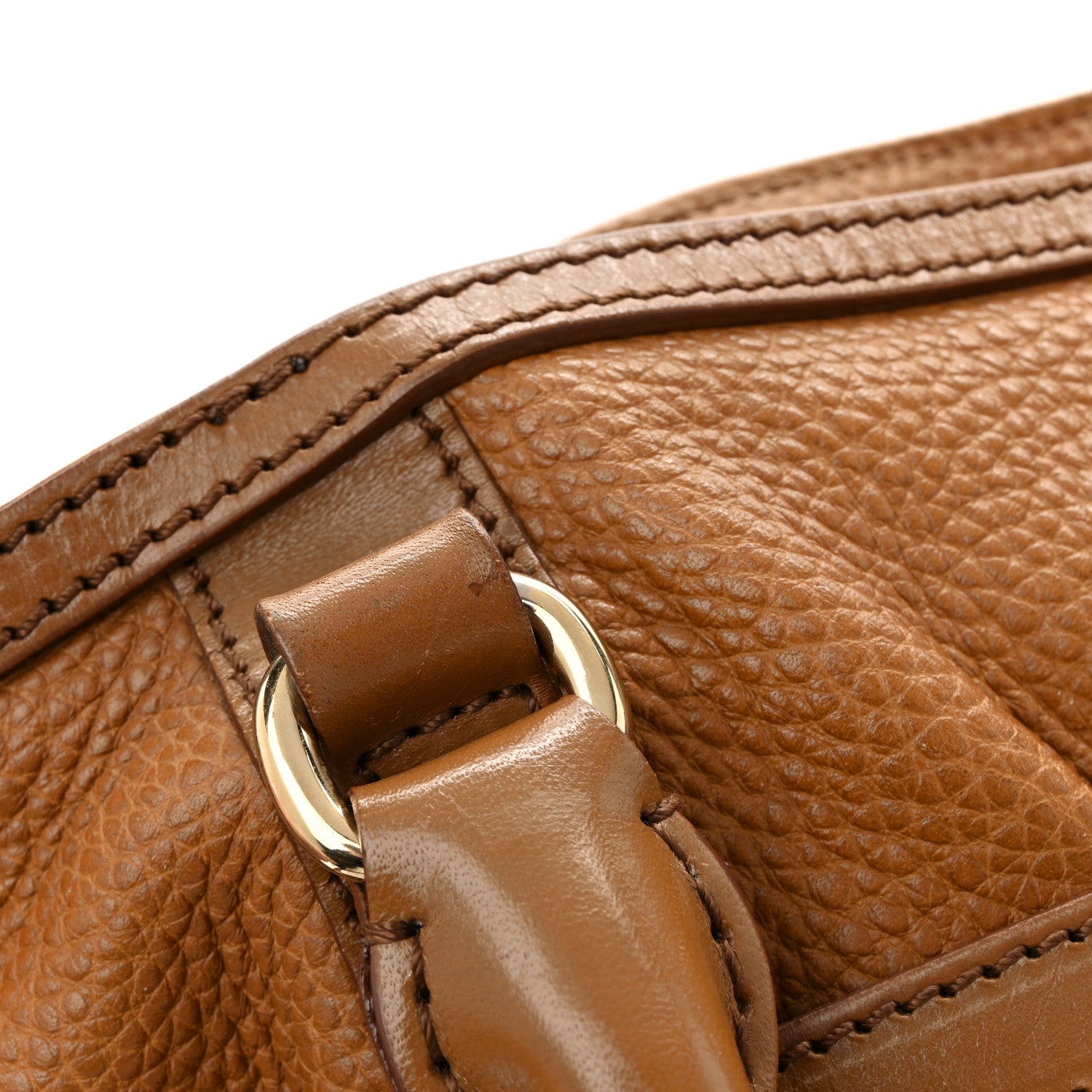Burberry Grainy Calfskin Medium Golderton Tote Brown 12 of 12