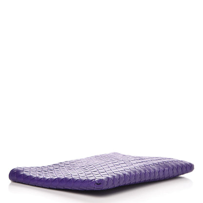 Bottega Veneta Nappa Intrecciato Medium Zip Pouch Anemone 4 of 8