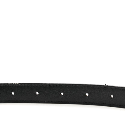 Louis Vuitton Calfskin Monogram 30mm Fall In Love Heart Reversible Belt 80 32 Black 4 of 6