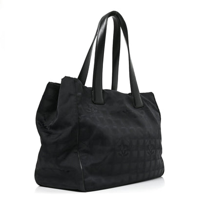 Chanel Nylon Medium Travel Tote Black 3 of 10