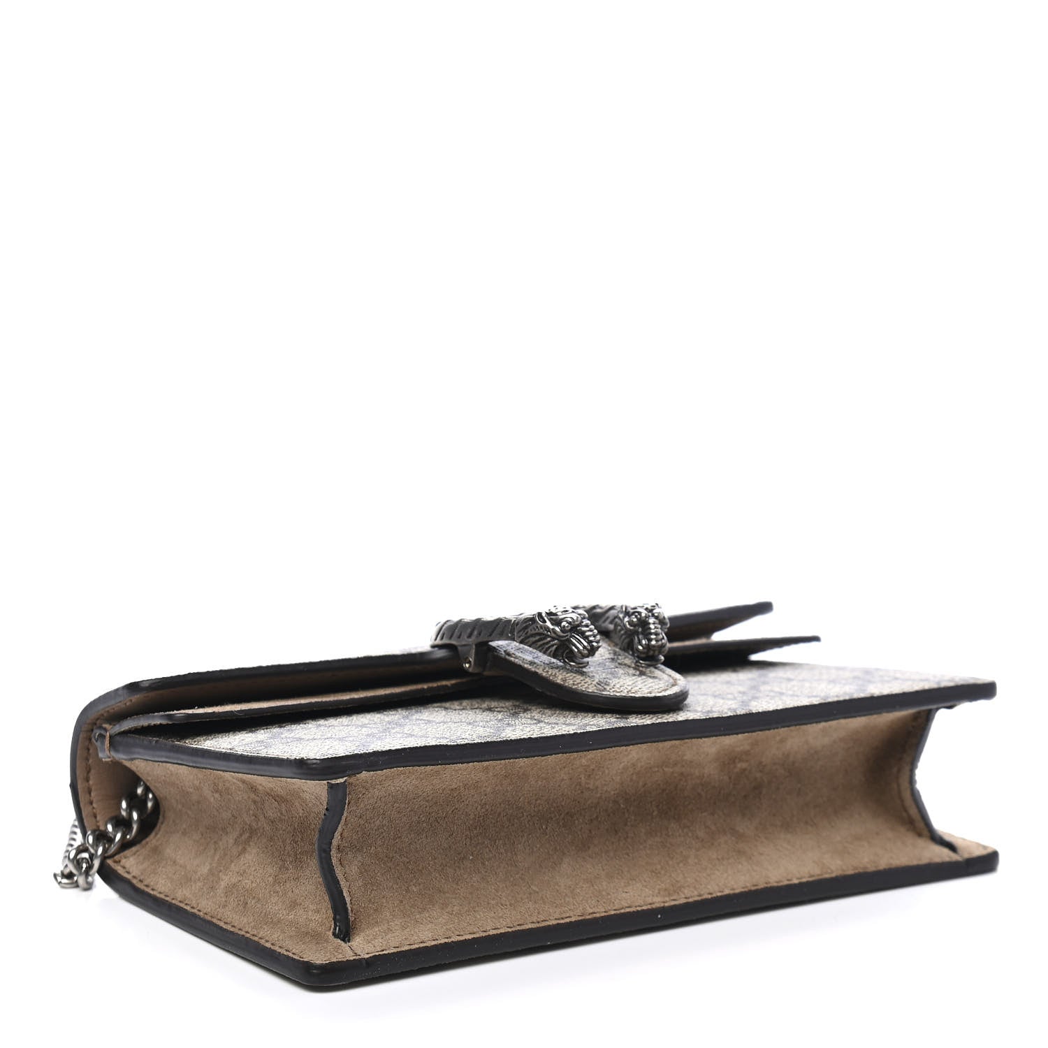 Gucci GG Supreme Monogram Super Mini Dionysus Shoulder Bag Taupe 4 of 8