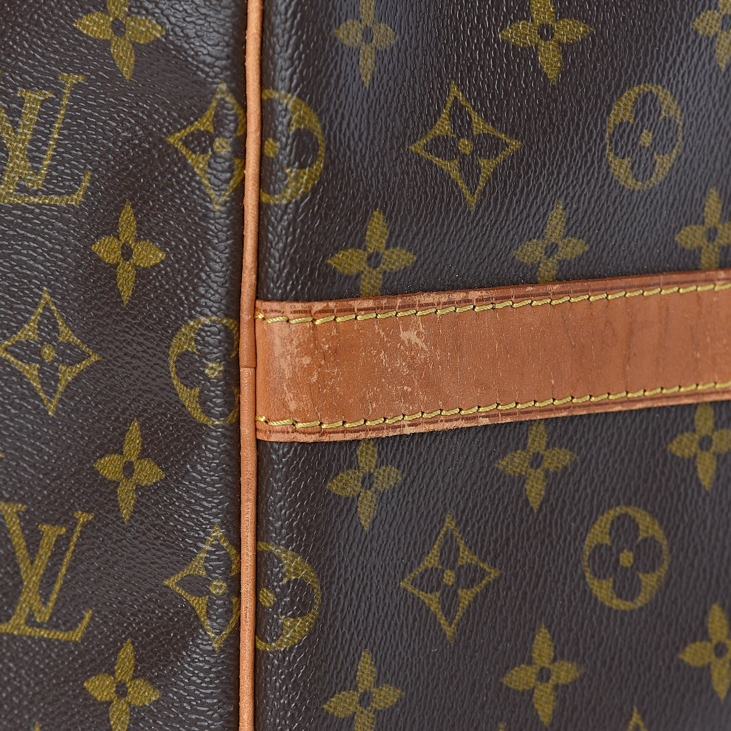 Louis Vuitton Monogram Keepall Bandouliere 55 11 of 14