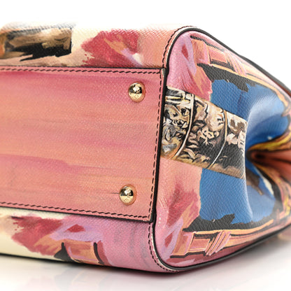 Dolce & Gabbana Dauphine Roma Printed Medium Miss Sicily Satchel Multicolor 10 of 14