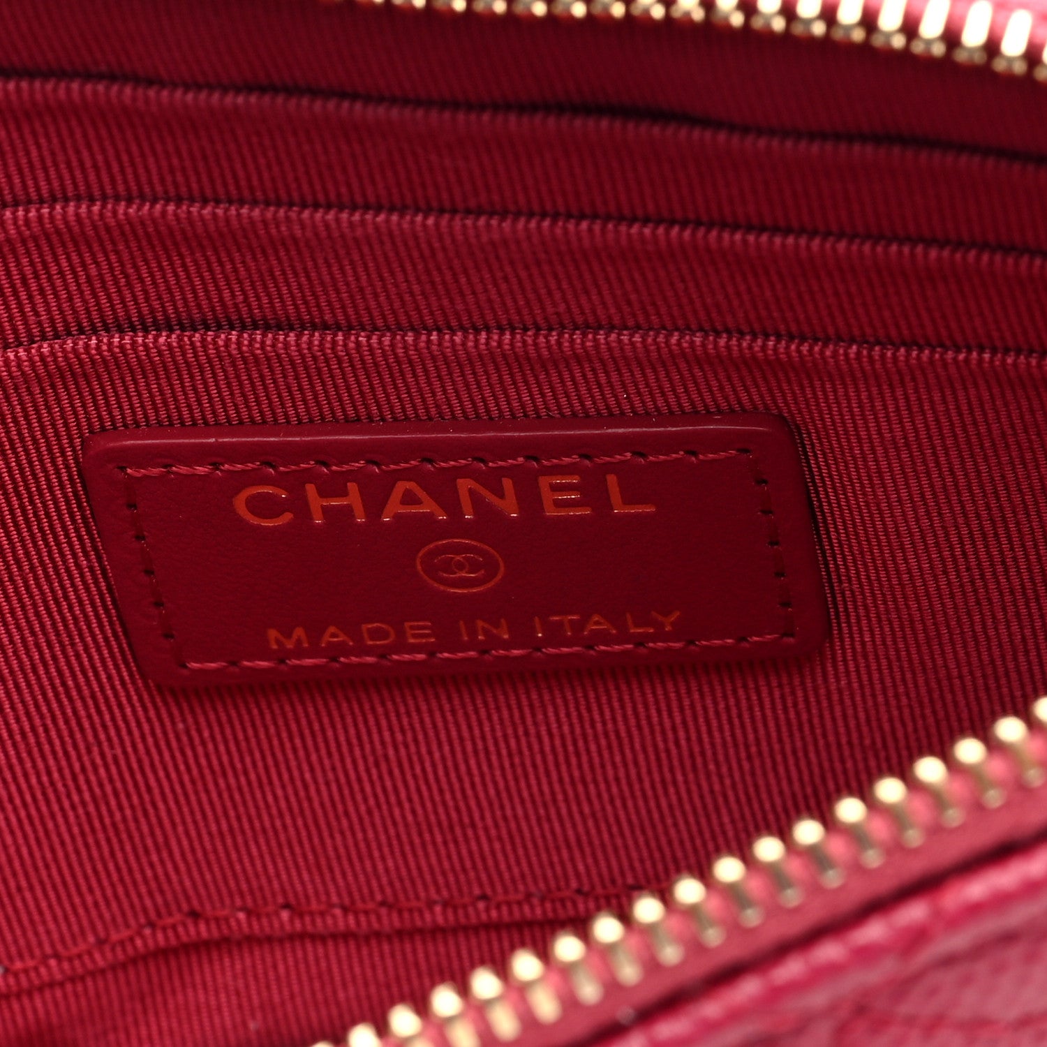 Chanel Caviar Quilted Classic Flat Wallet Pouch Pink 6 of 7