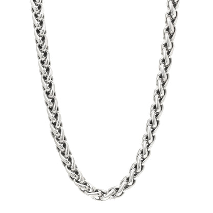 David Yurman Sterling Silver 14K Yellow Gold 8mm Wheat Chain Necklace 1 of 4