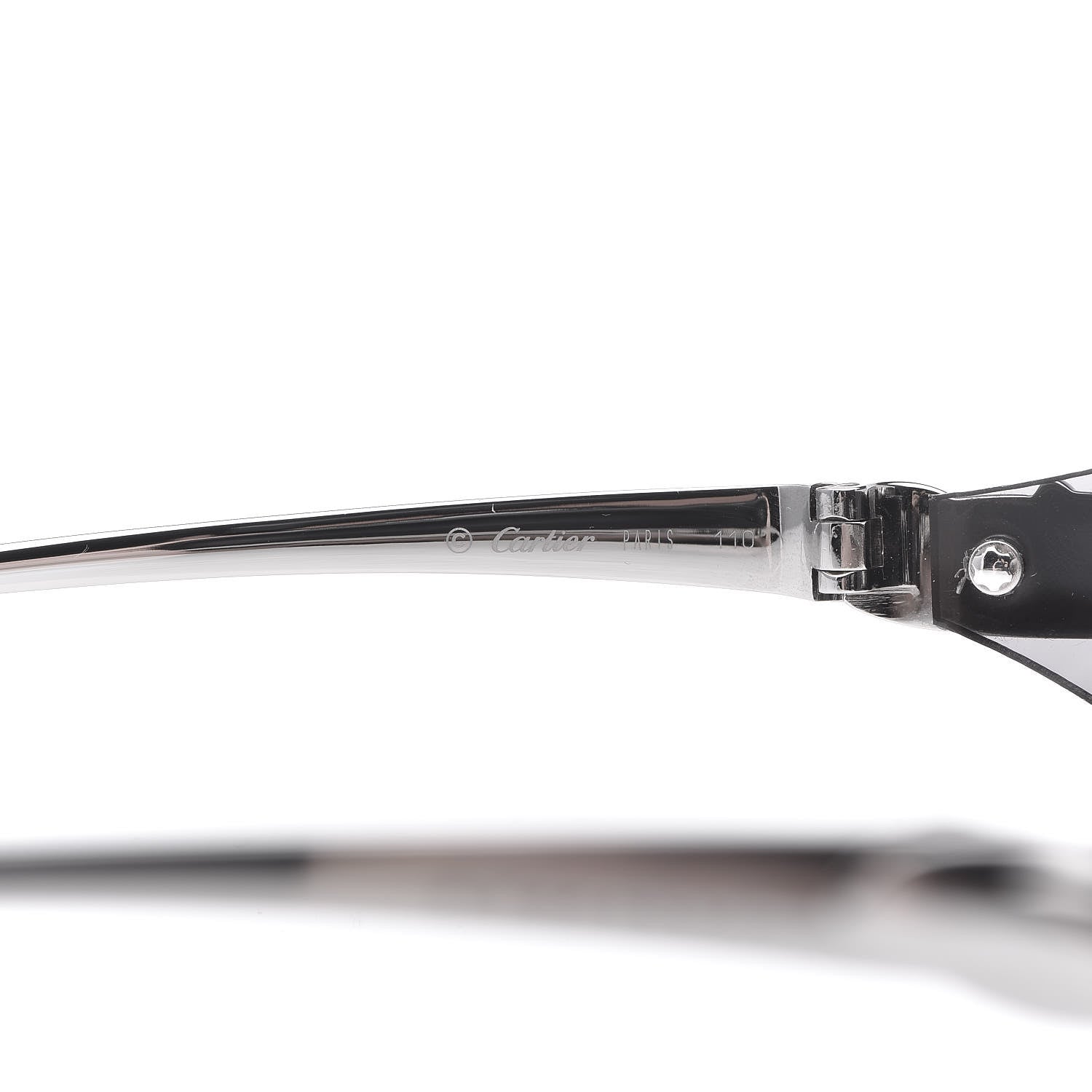 Cartier Panthere De Sunglasses Silver 6 of 8