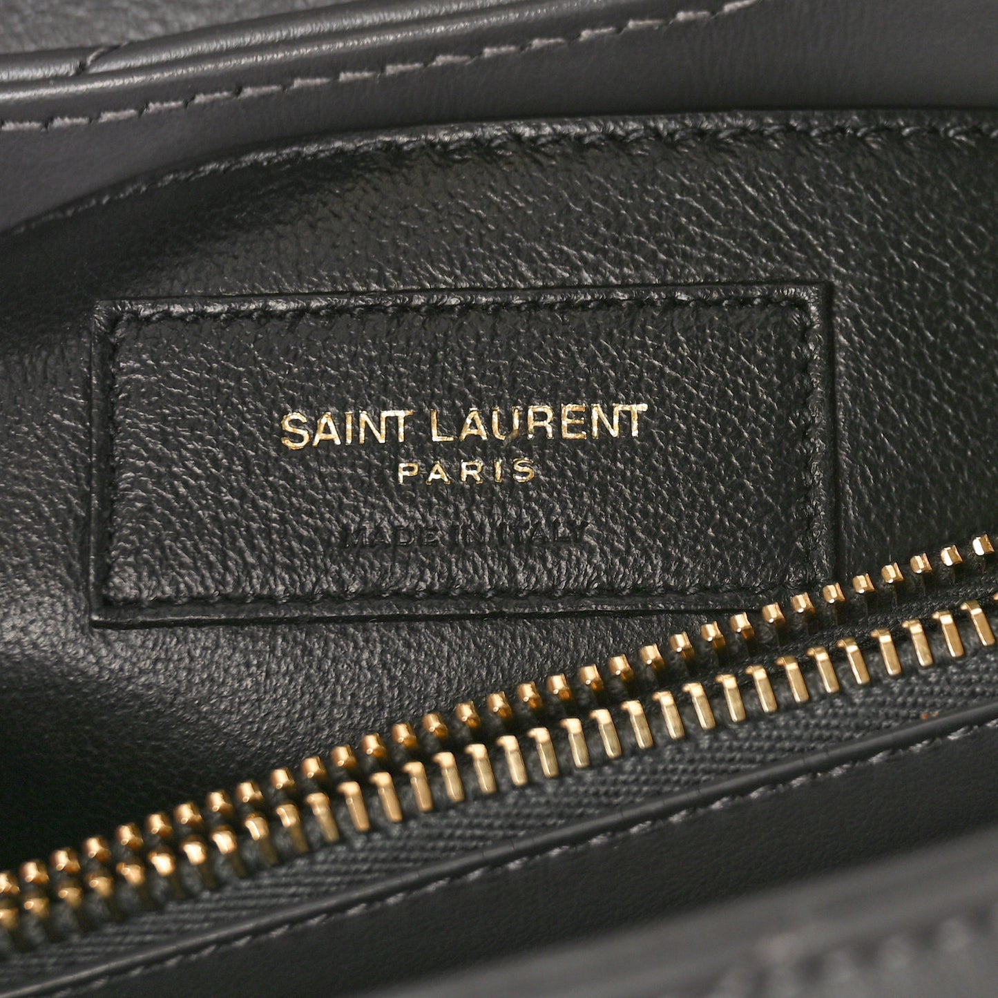 Calfskin Y Quilted Monogram Small Loulou Chain Satchel Storm