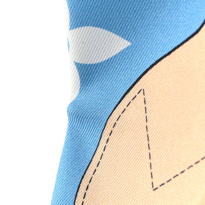 Louis Vuitton Silk Monogram Gradient By The Pool Bandeau Blue 6 of 7