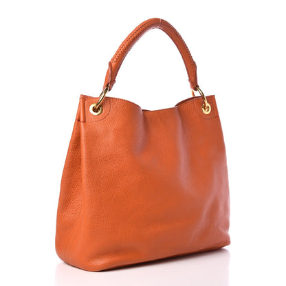 Prada Vitello Daino Hobo Papaya 3 of 9