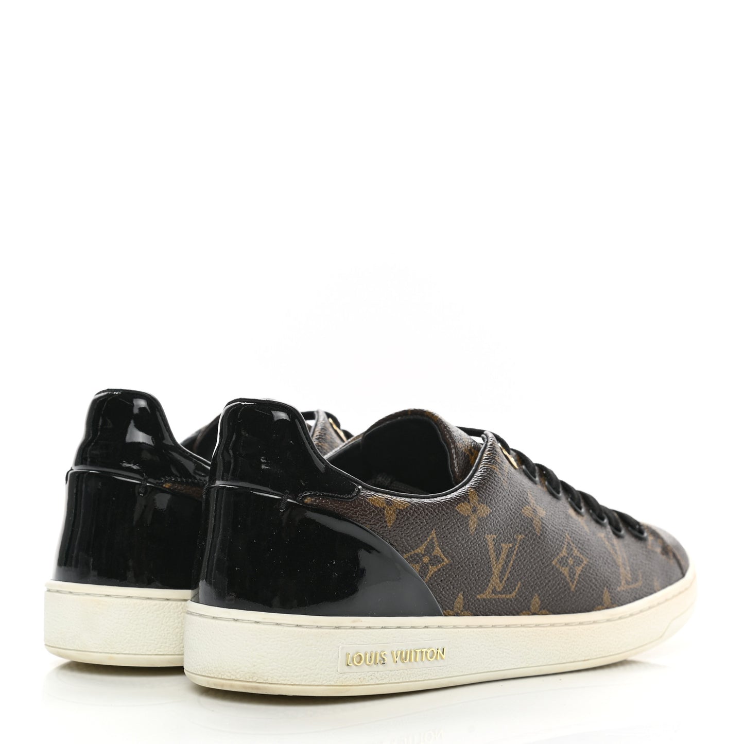 Patent Monogram Frontrow Sneakers 40