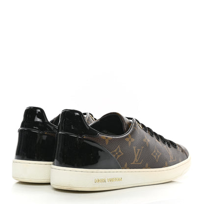 Louis Vuitton Patent Monogram Frontrow Sneakers 40 4 of 8