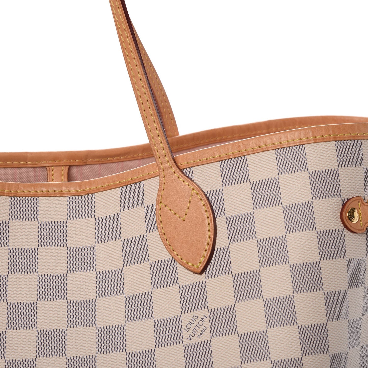 Damier Azur Neo Neverfull GM Rose Ballerine