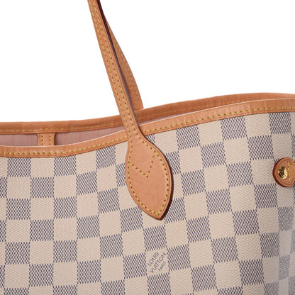 Louis Vuitton Damier Azur Neo Neverfull GM Rose Ballerine 20 of 22