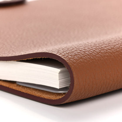 Hermes Togo Ulysse MM Notebook Cover Gold 11 of 13