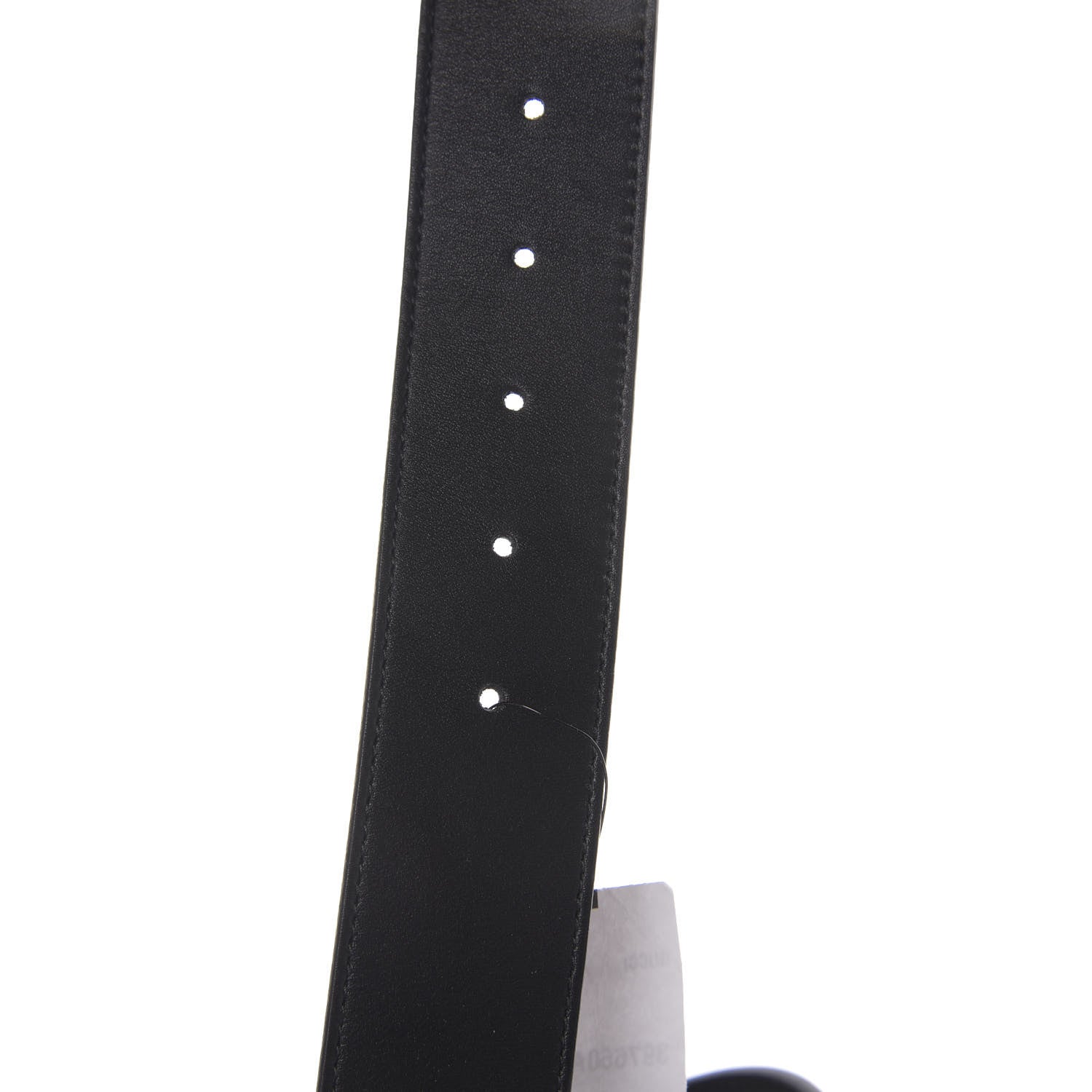 Gucci Calfskin Double G 40mm Belt 80 32 Black 4 of 5