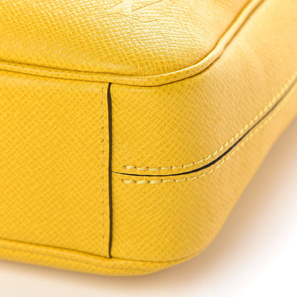 Louis Vuitton Taiga Porte Documents Voyage PM Yellow Altair 9 of 10
