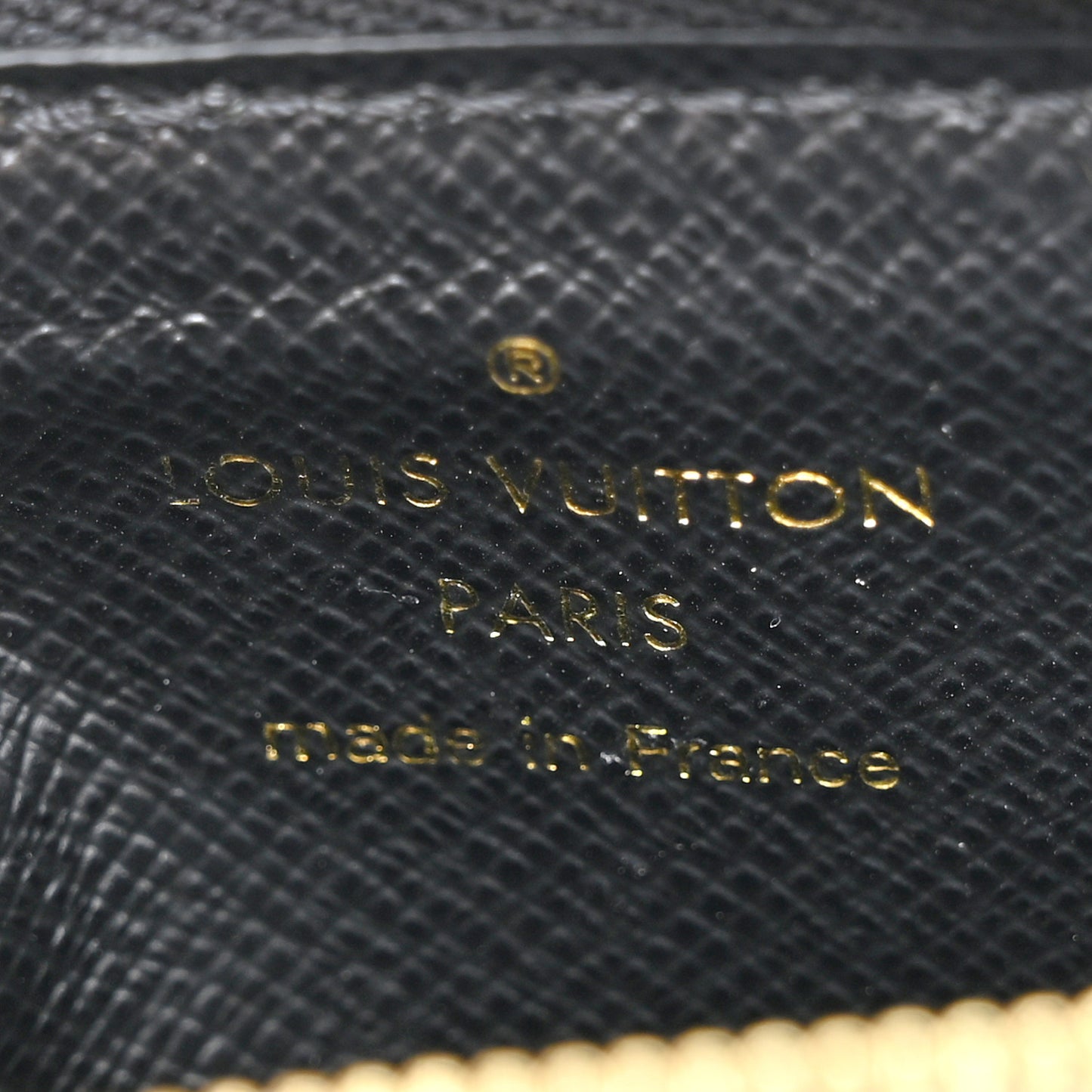Reverse Monogram Recto Verso Card Holder Brown