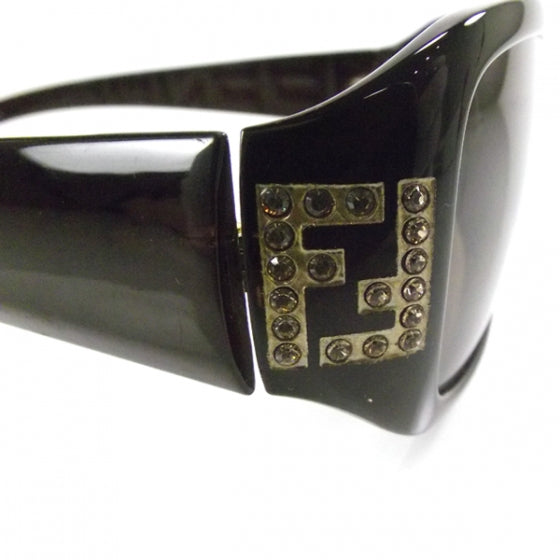 Fendi Crystal Logo Sunglasses FS350R Brown 5 of 8