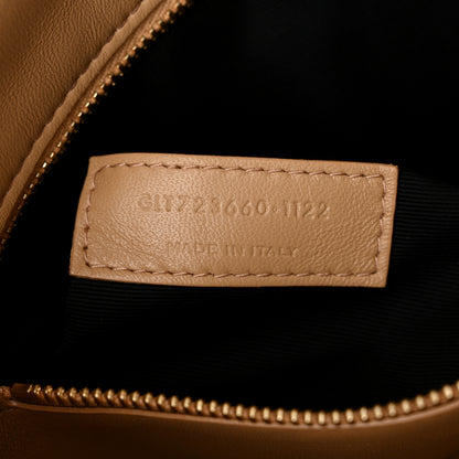 Saint Laurent Calfskin Snakeskin Embossed Monogram Kate 99 Dark Tangerine Brown 7 of 10