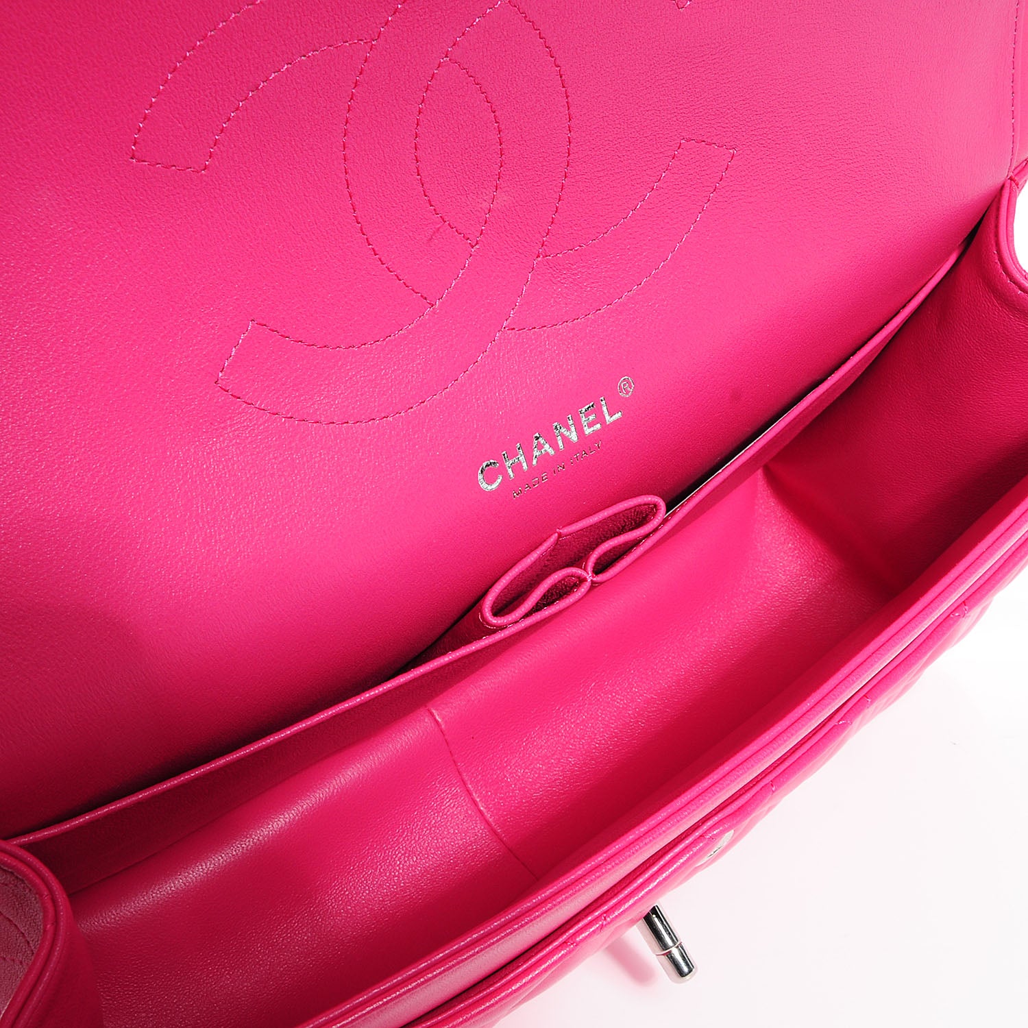 Chanel Lambskin Jumbo Double Flap Pink 5 of 8