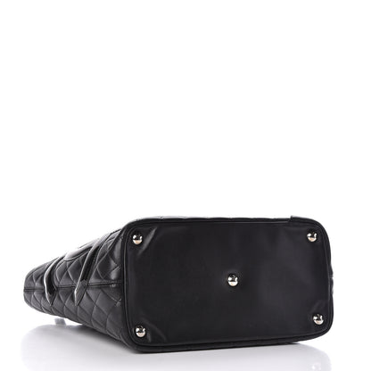 Chanel Calfskin Quilted Large Cambon Tote Black 4 of 12