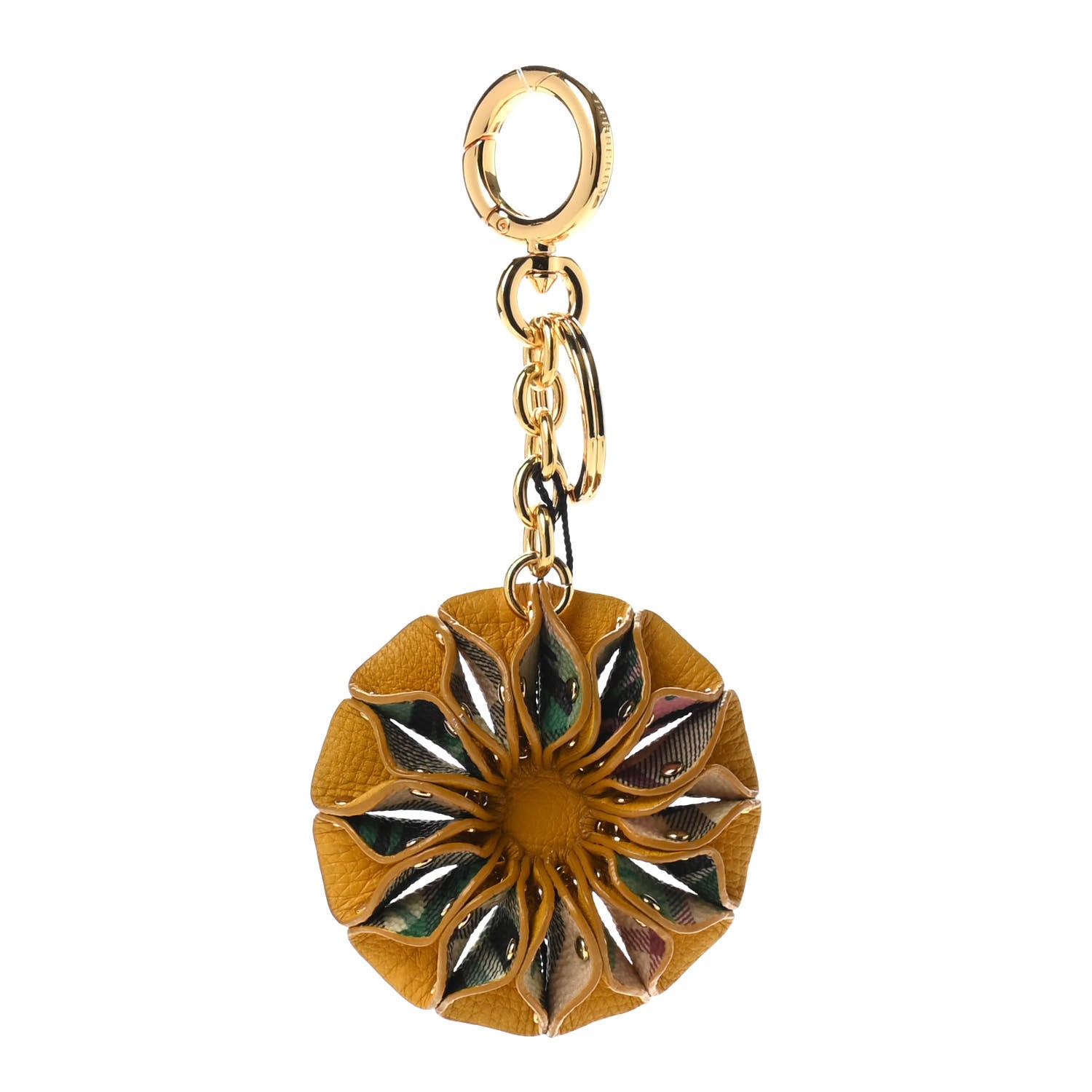 Burberry Flower Bag Charm Yellow 1 of 3