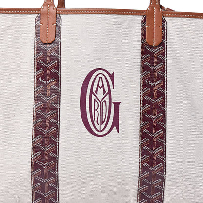 Goyard Goyardine Reversible Anjou PM Burgundy 18 of 18