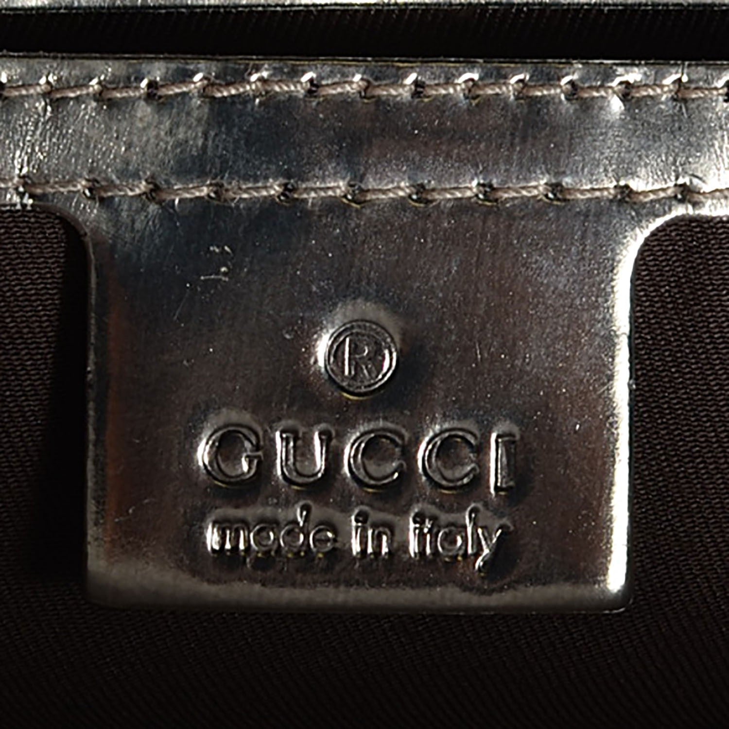Gucci GG Plus Monogram Medium Joy Tote Gunmetal 6 of 7