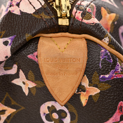Louis Vuitton Watercolor Aquarelle Speedy 35 Brown 6 of 17
