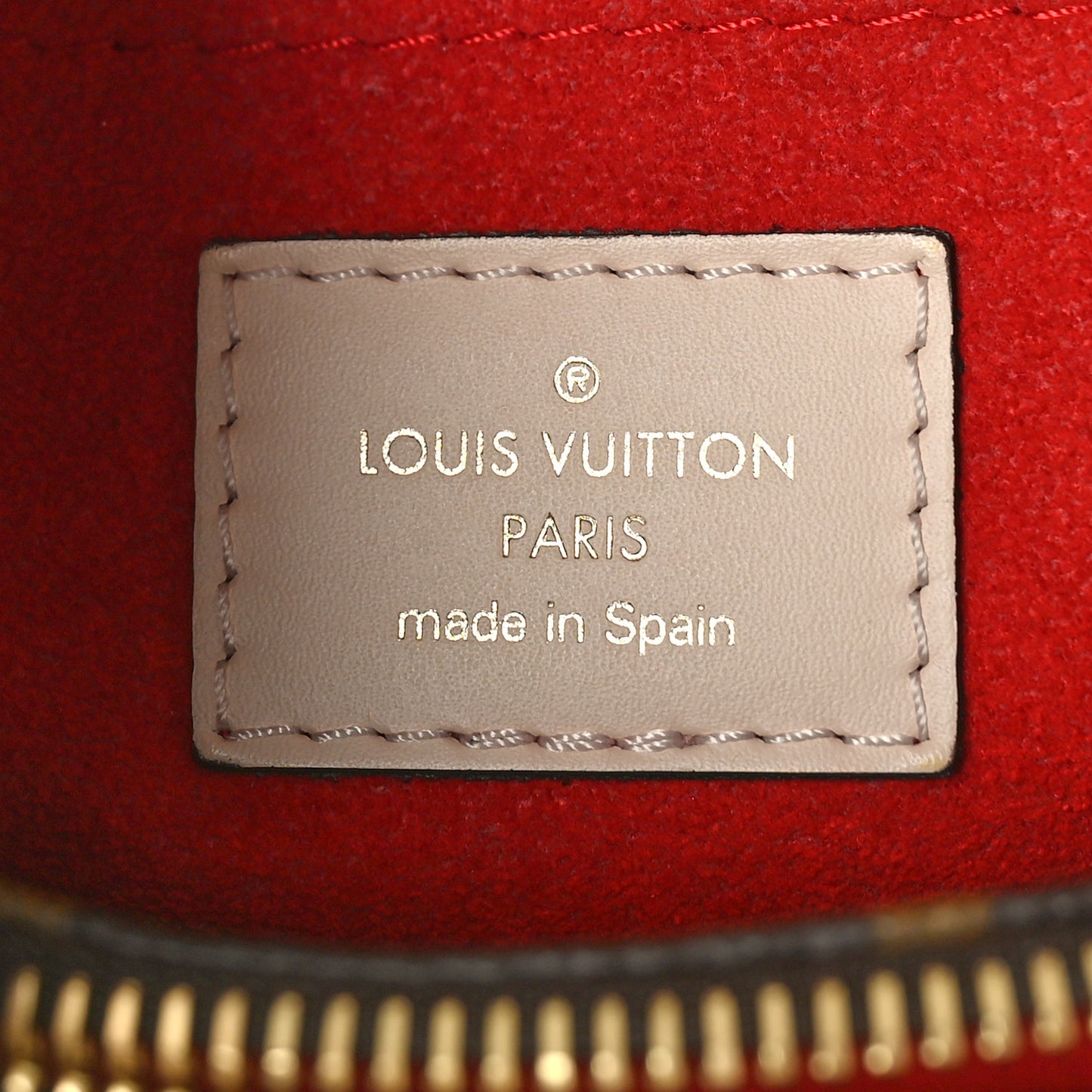 Monogram Braided Montaigne BB Coquelicot Creme Safran Peach