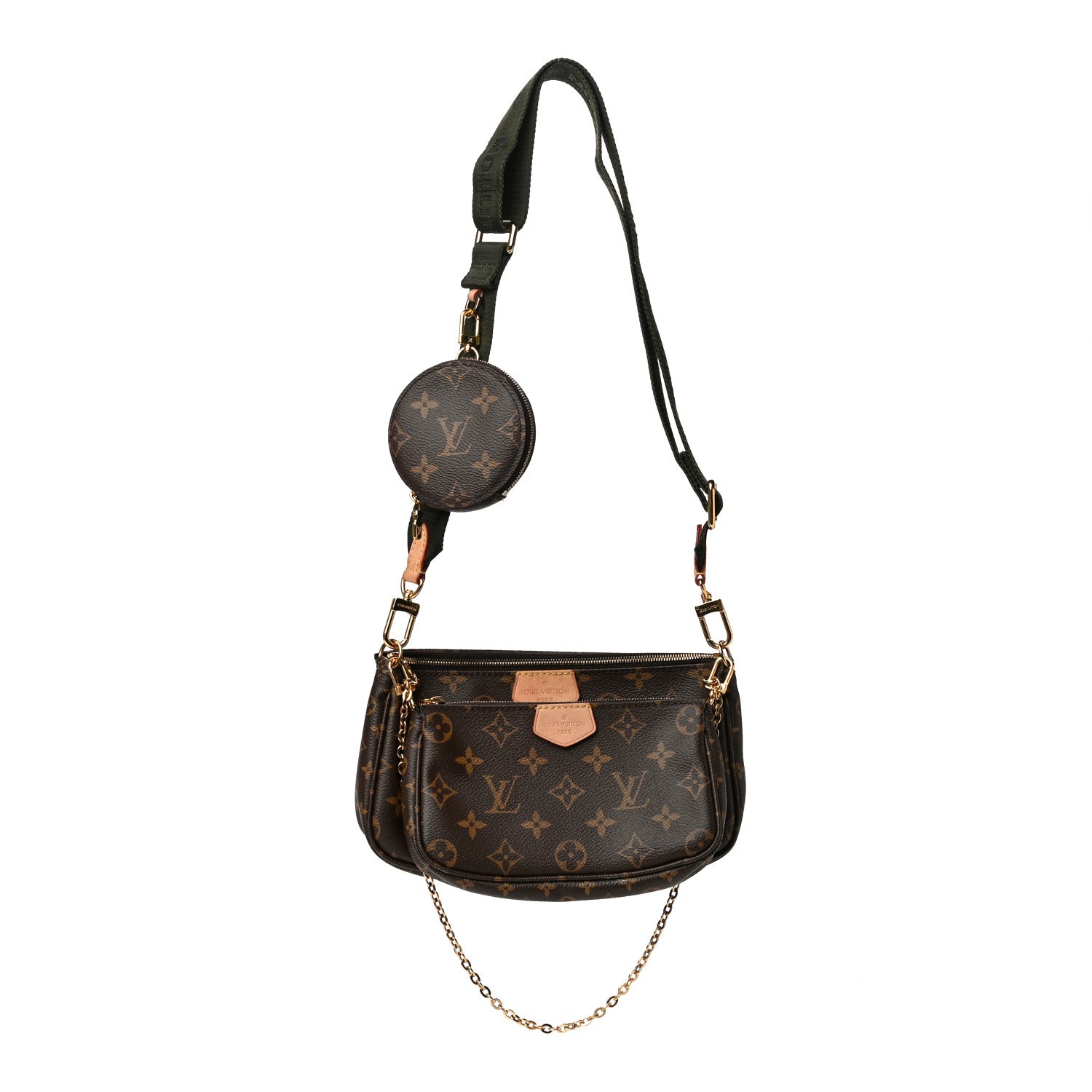 Louis Vuitton Monogram Multi Pochette Accessories Kaki 1 of 25