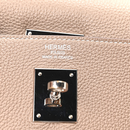 Hermes Togo Kelly Retourne 40 Etoupe 6 of 10