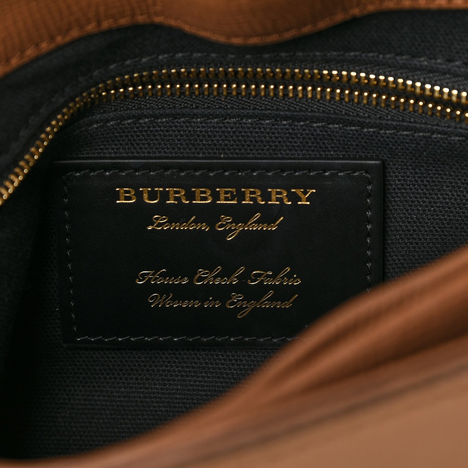 Burberry Derby Calfskin House Check Small Camberley Dark Sand 6 of 9