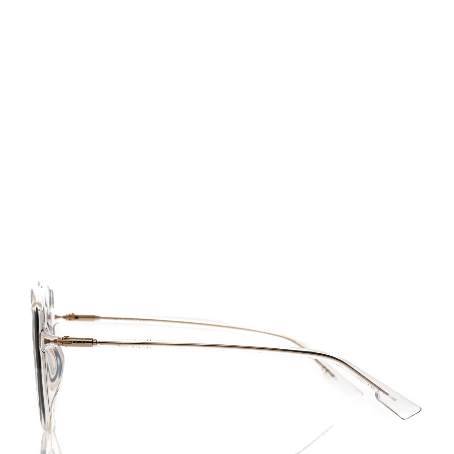 Christian Dior Sostellaire 4 Cat Eye Sunglasses Gold 2 of 6