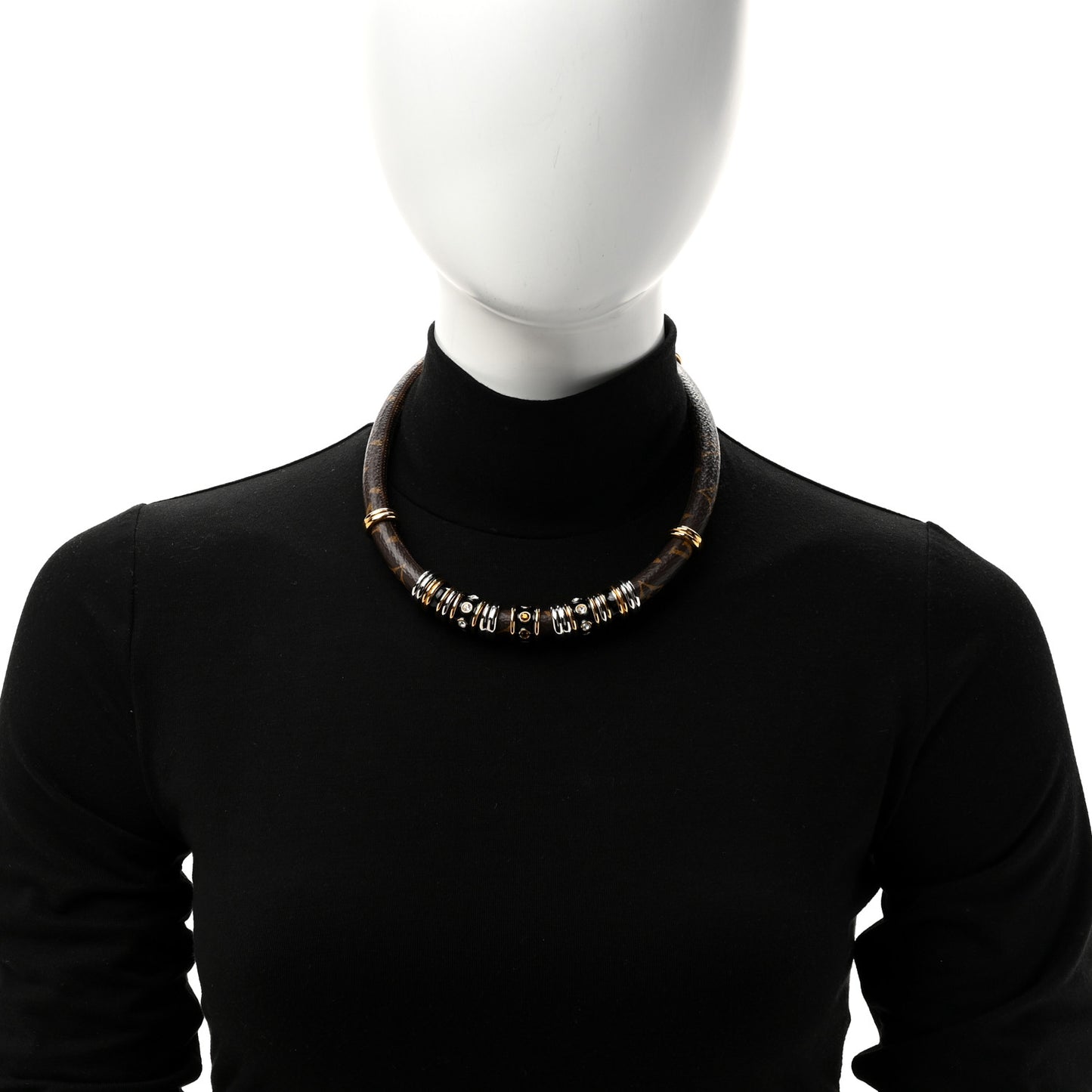Monogram Collier Wild Strass Necklace