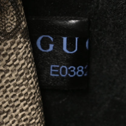 Gucci GG Supreme Monogram Suede Crystal Small Dionysus Shoulder Bag Beige Ebony Black Beige Ebony Black 7 of 10