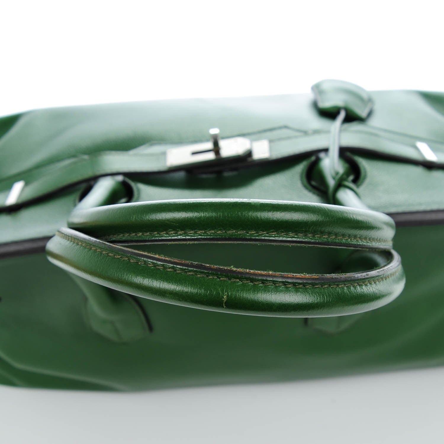 Hermes Evergrain JPG Shoulder Birkin II 42 Vert Laurier 15 of 27