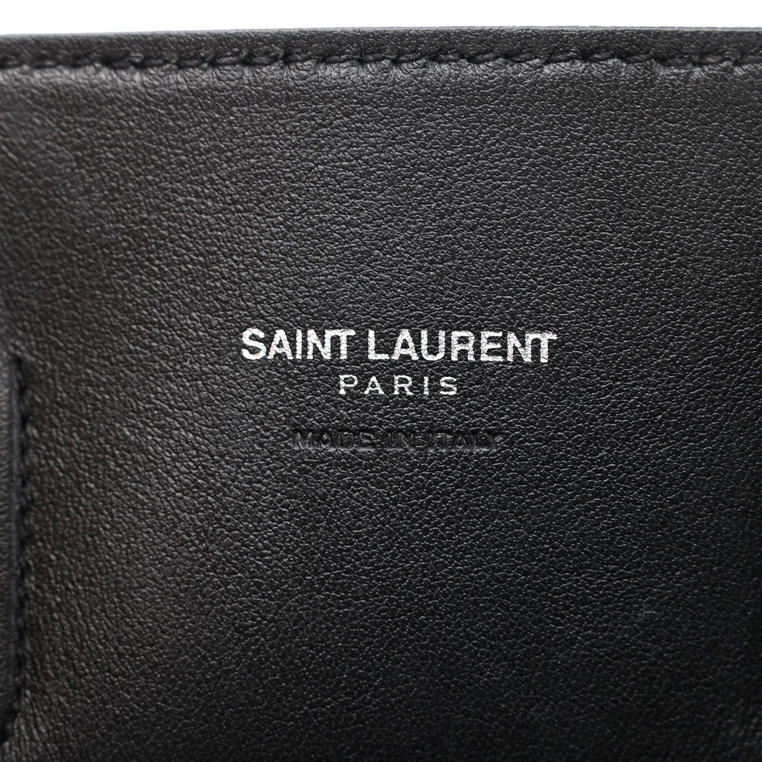 Saint Laurent Grained Calfskin Python Embossed Nano Sac De Jour Black 6 of 14