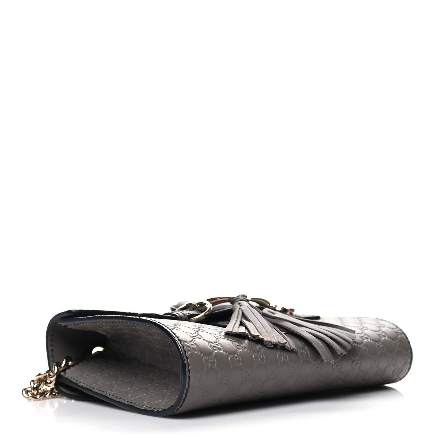 Soft Microguccissima Mini Emily Chain Shoulder Bag Loess