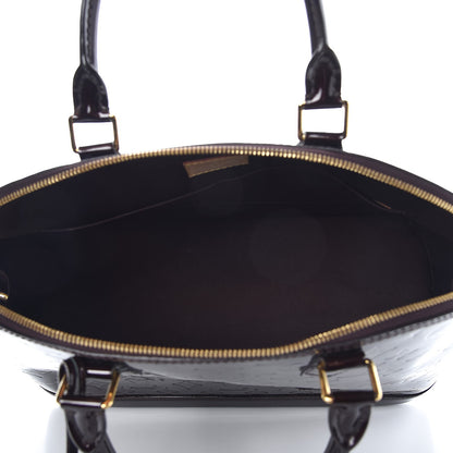 Louis Vuitton Vernis Alma GM Amarante 5 of 7